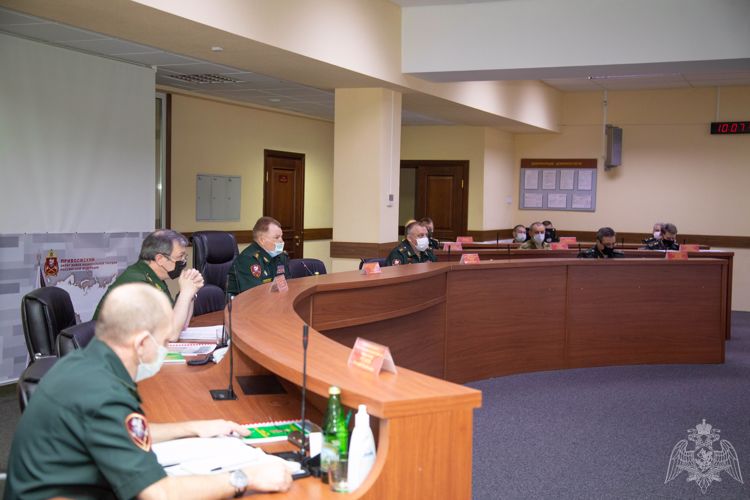 В Приволжском округе Росгвардии подвели итоги работы в первом полугодии 2020 года