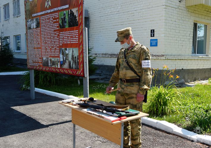 В Ульяновске сотрудники и военнослужащие Росгвардии приступили к летнему периоду обучения