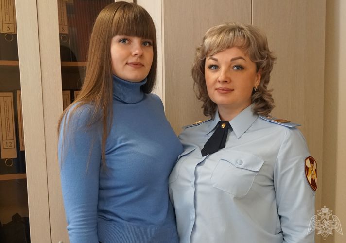 В Ульяновске мать и дочь служат вместе в Росгвардии