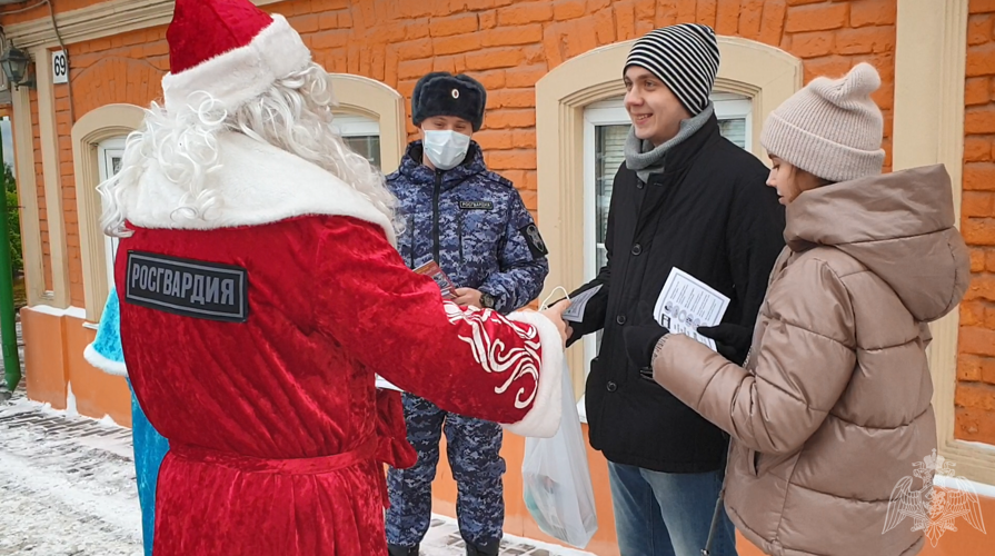 Ульяновские росгвардейцы провели профилактическую операцию «Безопасный Новый Год» 