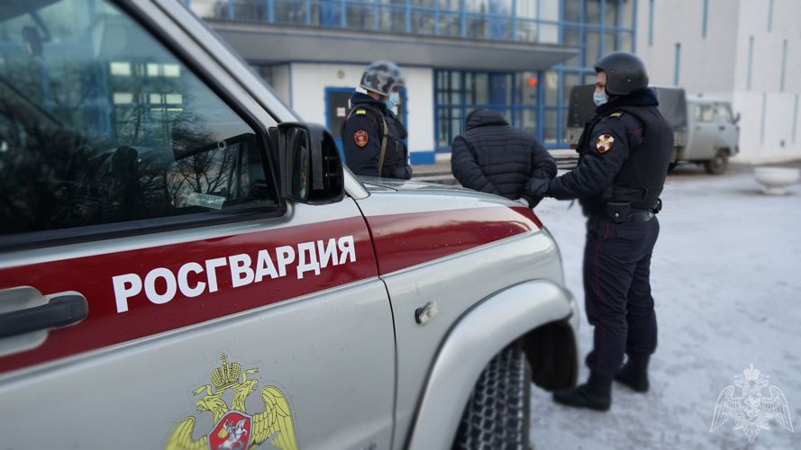 В Ульяновской области росгвардейцы задержали подозреваемого в совершении насильственных действий сексуального характера