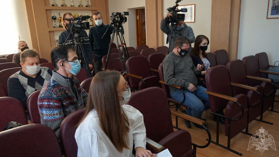 В Управлении Росгвардии по Ульяновской области состоялся брифинг для журналистов