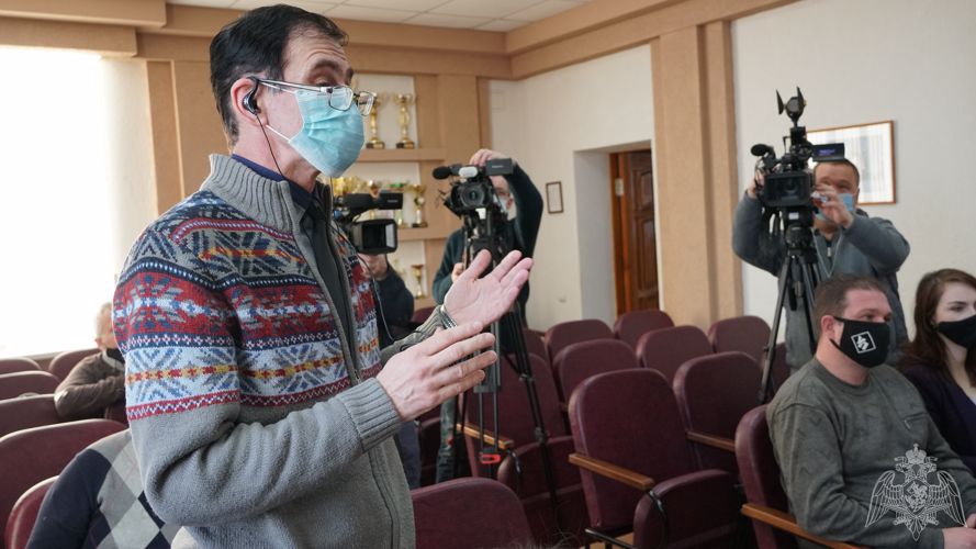 В Управлении Росгвардии по Ульяновской области состоялся брифинг для журналистов