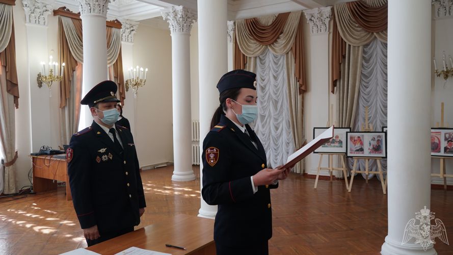 Ульяновские росгвардейцы поклялись в верности Родине 