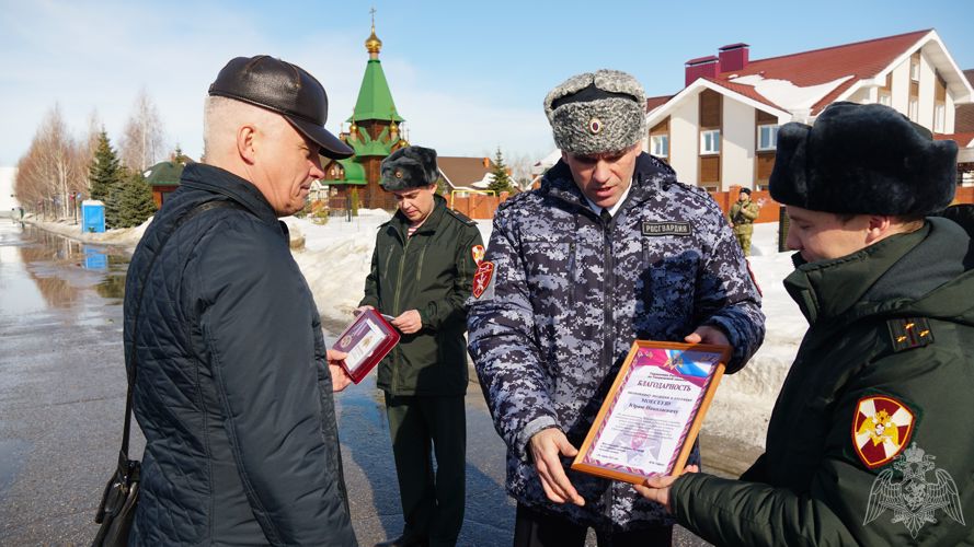 В Ульяновске росгвардейцы почтили память погибших сослуживцев