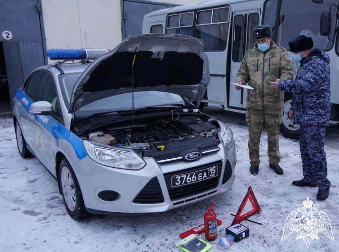 В Управлении Росгвардии по Ульяновской области прошел смотр автотранспорта военнослужащих и сотрудников