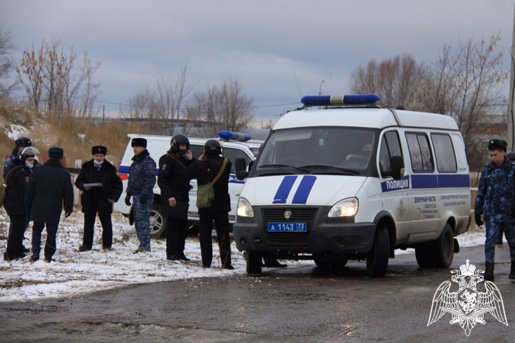 В Ульяновске сотрудники Управления Росгвардии по Ульяновской области приняли участие в командно-штабном учении