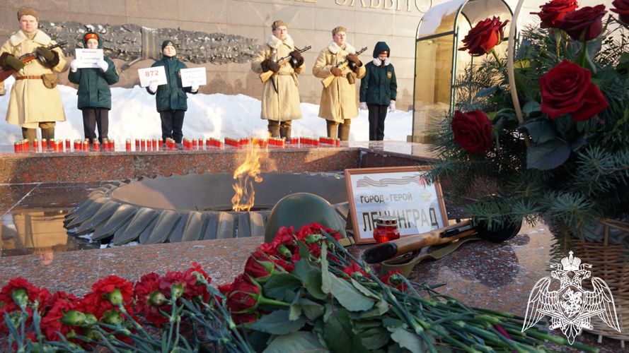 Начальник Управления Росгвардии по Ульяновской области принял участие в митинг-реквиеме, посвященном годовщине снятия блокады Ленинграда