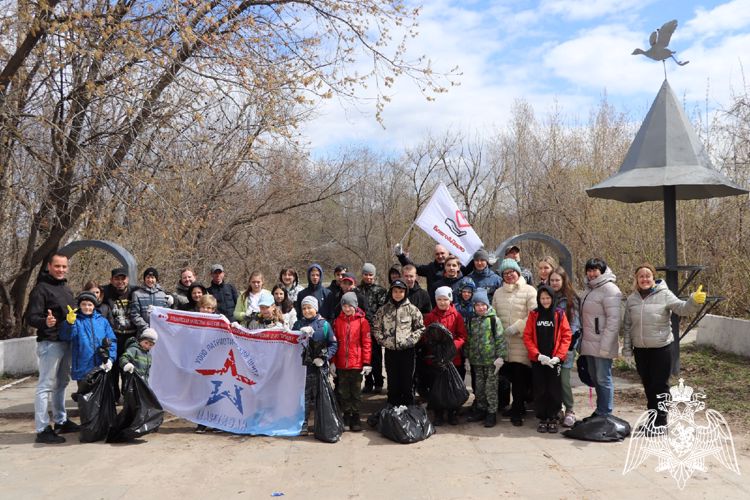В Ульяновске кадеты «Гвардейской смены» приняли участие в Экодесанте