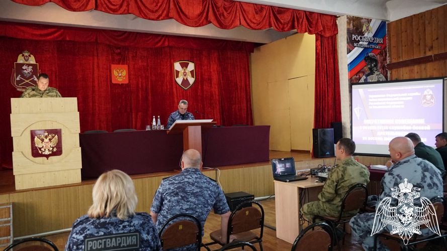 В Управлении Росгвардии по Ульяновской области подведены итоги служебно-боевой деятельности за 8 месяцев 2022 года