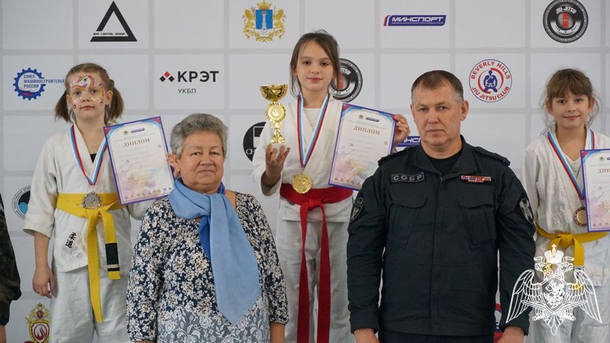 В Ульяновске прошел чемпионат области по джиу-джитсу памяти сотрудника СОБР, погибшего при исполнении служебного долга