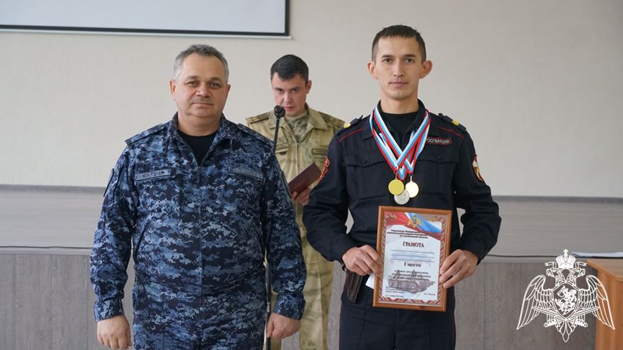 В ульяновской Росгвардии состоялся триатлон среди водителей транспортных средств