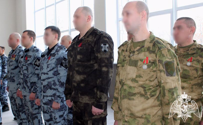 Начальник Управления Росгвардии по Ульяновской области поздравил росгвардейцев с получением государственных наград