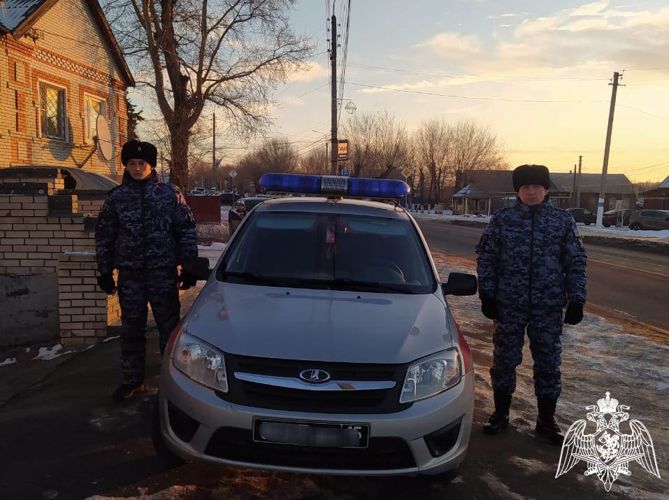 В адрес росгвардейцев поступила благодарность от управляющей одного из банков Ульяновской области