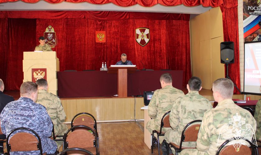 В Управлении Росгвардии по Ульяновской области прошло профилактическое занятие по безопасности дорожного движения