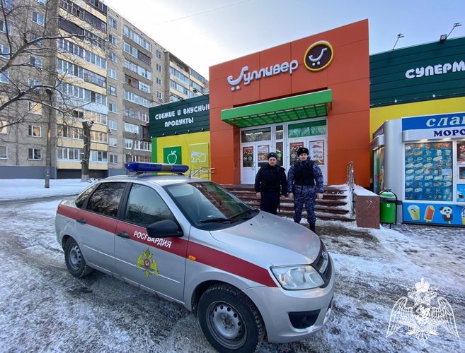В Ульяновске сотрудники вневедомственной охраны Росгвардии задержали гражданина, находящегося в розыске