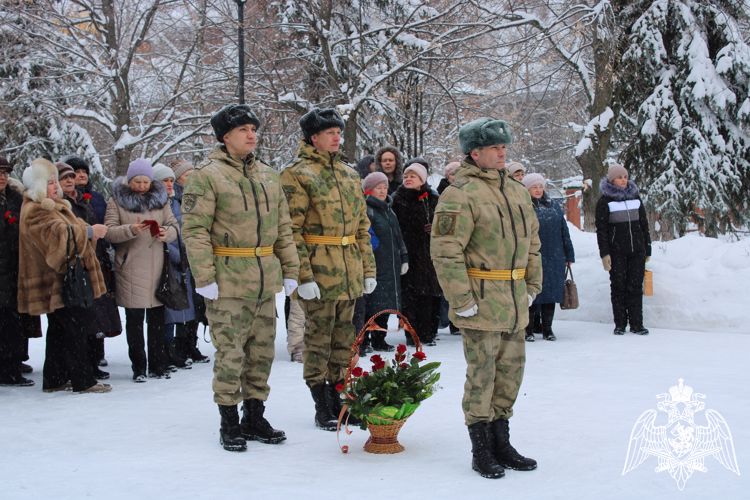 В Ульяновске росгвардейцы приняли участие в торжественном мероприятии, посвященному 23 февраля 