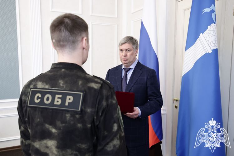 Губернатор Ульяновской области вручил госнаграды росгвардейцам – участникам СВО