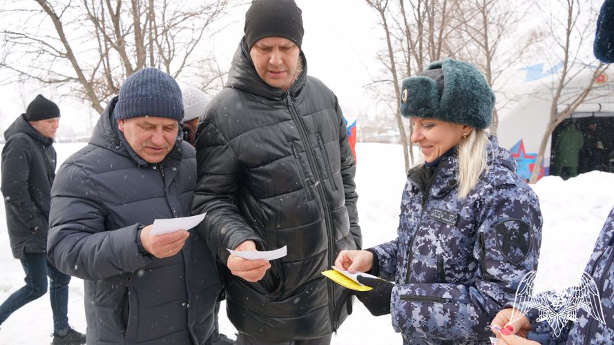 Ульяновские росгвардейцы приняли участие в фестивале «Бессмертный подвиг», посвященном 80-летию подвига Александра Матросова