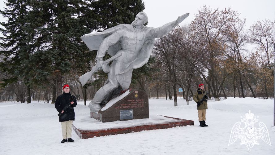 Ульяновские росгвардейцы приняли участие в фестивале «Бессмертный подвиг», посвященном 80-летию подвига Александра Матросова