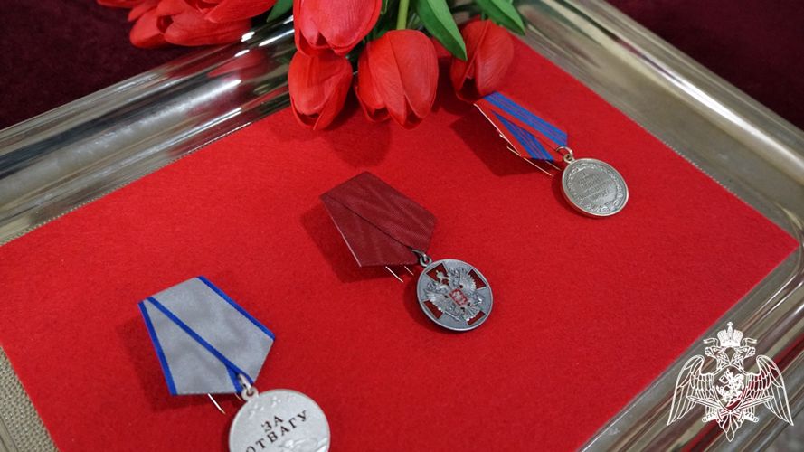 Ульяновским росгвардейцам вручены госнаграды