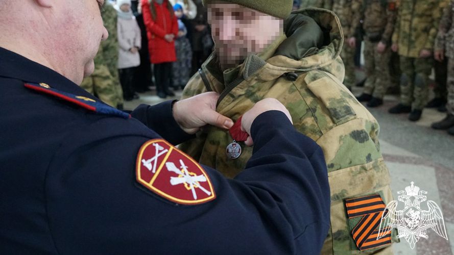 Ульяновским росгвардейцам вручены госнаграды