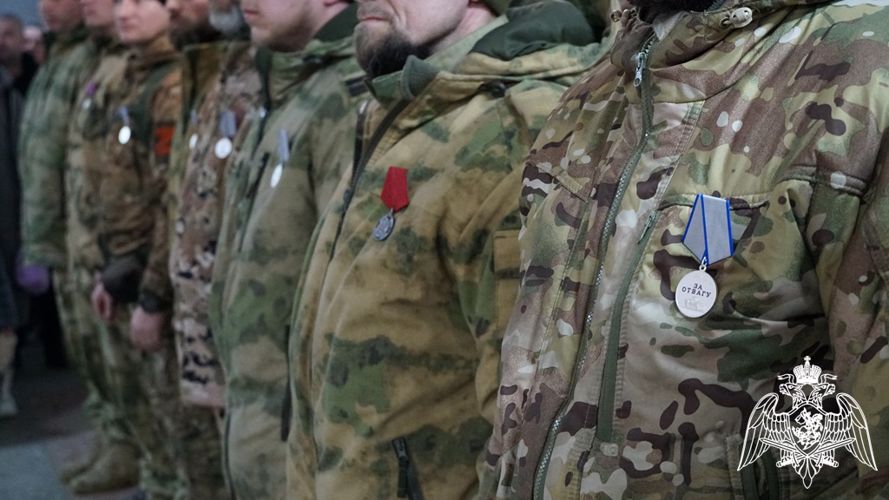 Ульяновским росгвардейцам вручены госнаграды