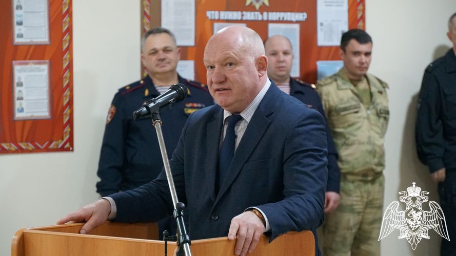 В Ульяновске встретили росгвардейцев, участвовавших в специальной военной операции