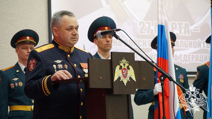 В Ульяновске состоялось торжественное мероприятие, посвященное празднованию Дня войск национальной гвардии