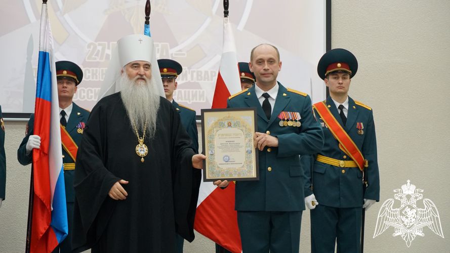 В Ульяновске состоялось торжественное мероприятие, посвященное празднованию Дня войск национальной гвардии