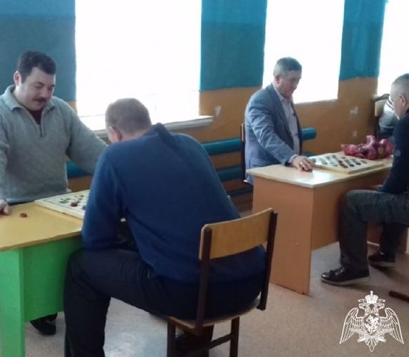 Росгвардейцы из Сенгилея приняли участие в соревнованиях по шашкам