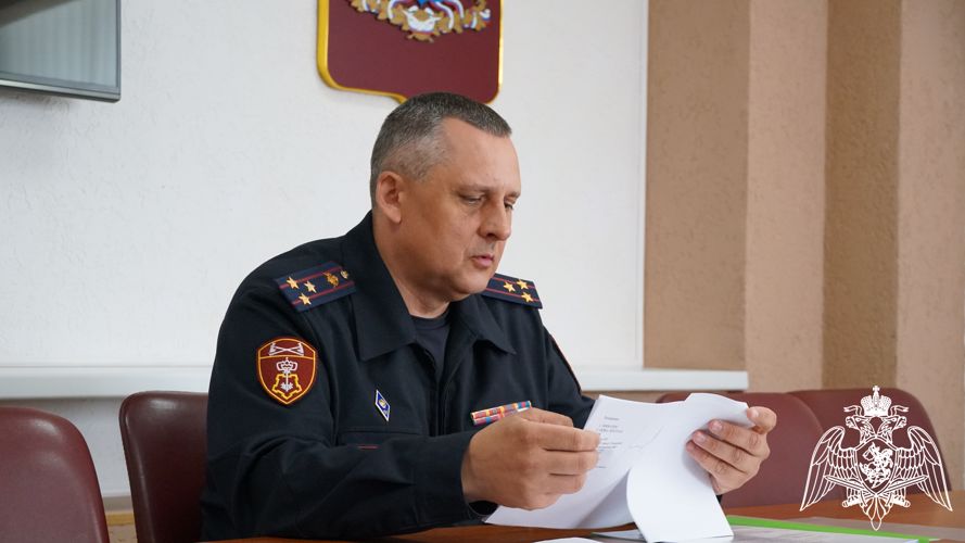 В Ульяновске состоялся учебно-методический сбор с руководителями вневедомственной охраны Росгвардии региона