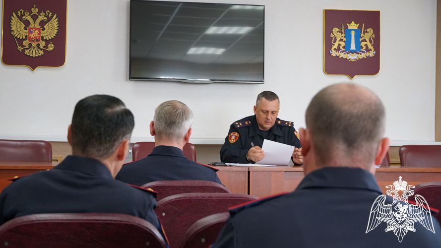 В Ульяновске состоялся учебно-методический сбор с руководителями вневедомственной охраны Росгвардии региона