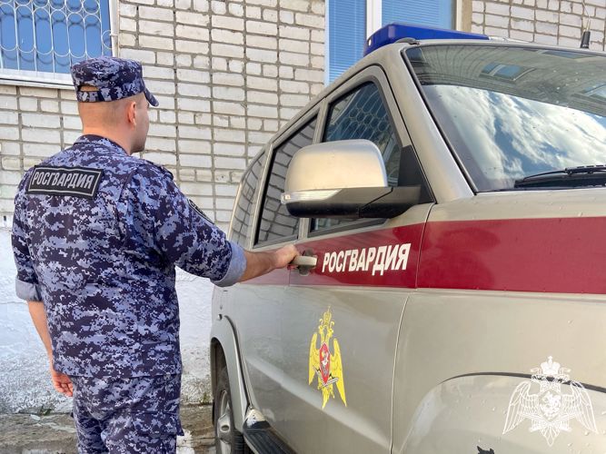 Ульяновские росгвардейцы проверяют обеспечение безопасности детских лагерей