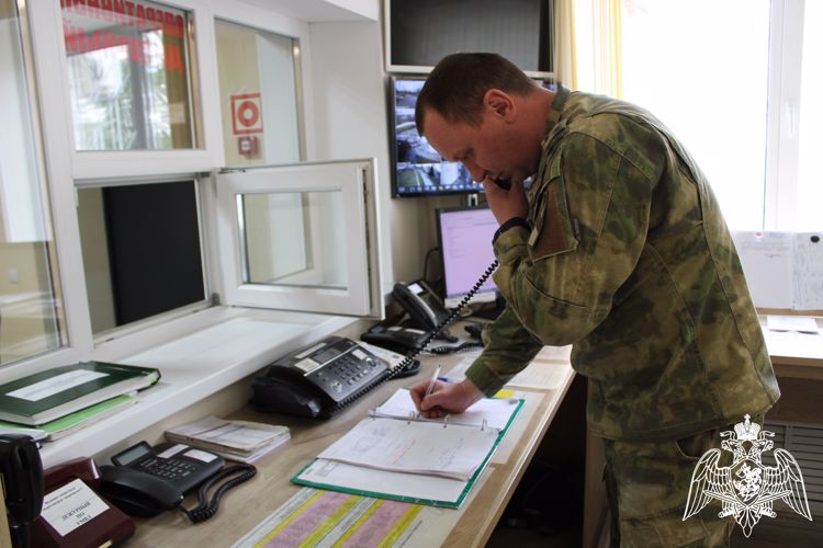 В Управлении Росгвардии по Ульяновской области прошли совместные учения с МЧС