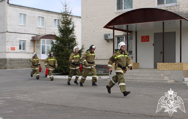 В Управлении Росгвардии по Ульяновской области прошли совместные учения с МЧС