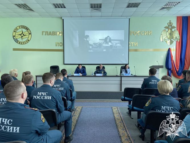 В Ульяновске сотрудница Росгвардии приняла участие в семинаре для представителей регионального МЧС