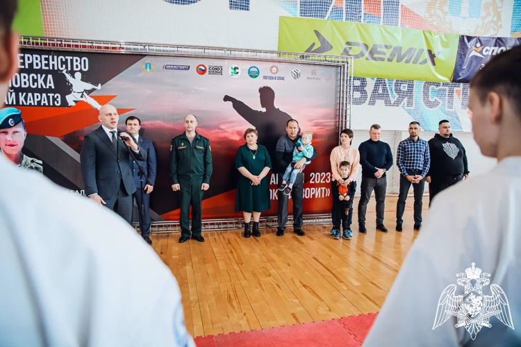 Офицер Росгвардии принял участие в открытии Чемпионата и Первенства города Ульяновска по киокусинкай карате