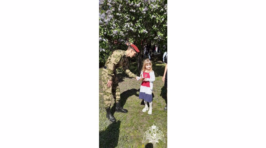 В Димитровграде военнослужащие Росгвардии приняли участие в мероприятиях, посвященных Дню Победы