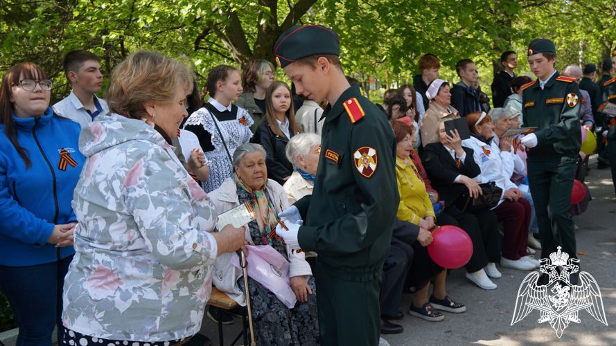 Ульяновские военнослужащие стали участниками митинг-реквиема, посвященного Дню Победы