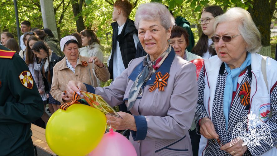 Ульяновские военнослужащие стали участниками митинг-реквиема, посвященного Дню Победы