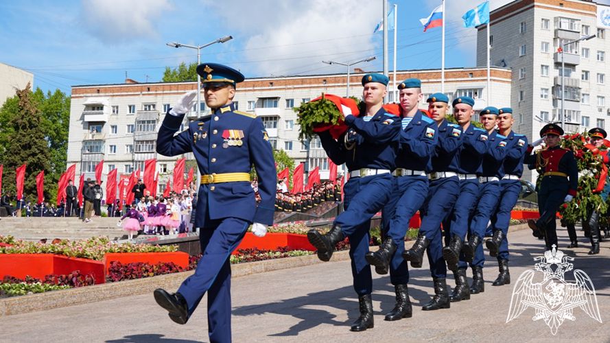 Начальник Управления Росгвардии по Ульяновской области принял участие в торжественном мероприятии, посвященном празднованию Дня Победы
