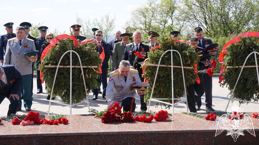 Начальник Управления Росгвардии по Ульяновской области принял участие в торжественном мероприятии, посвященном празднованию Дня Победы