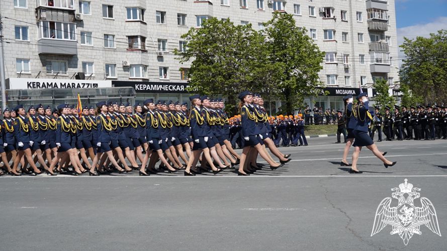 Начальник Управления Росгвардии по Ульяновской области принял участие в торжественном мероприятии, посвященном празднованию Дня Победы