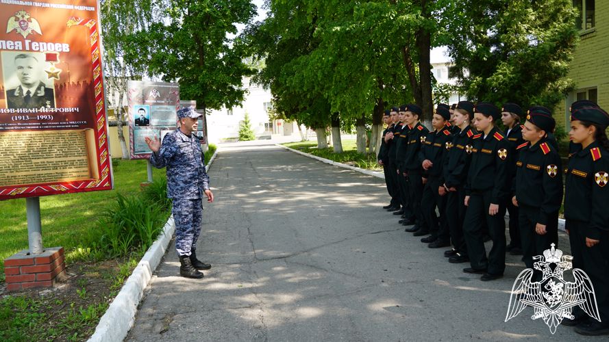Воспитанники «Гвардейской смены» посетили музей Управления Росгвардии по Ульяновской области