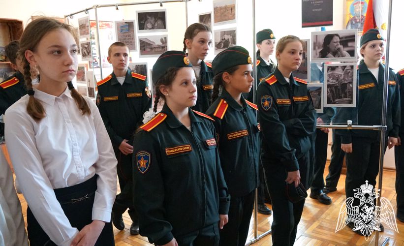 Воспитанники «Гвардейской смены» посетили музей Управления Росгвардии по Ульяновской области