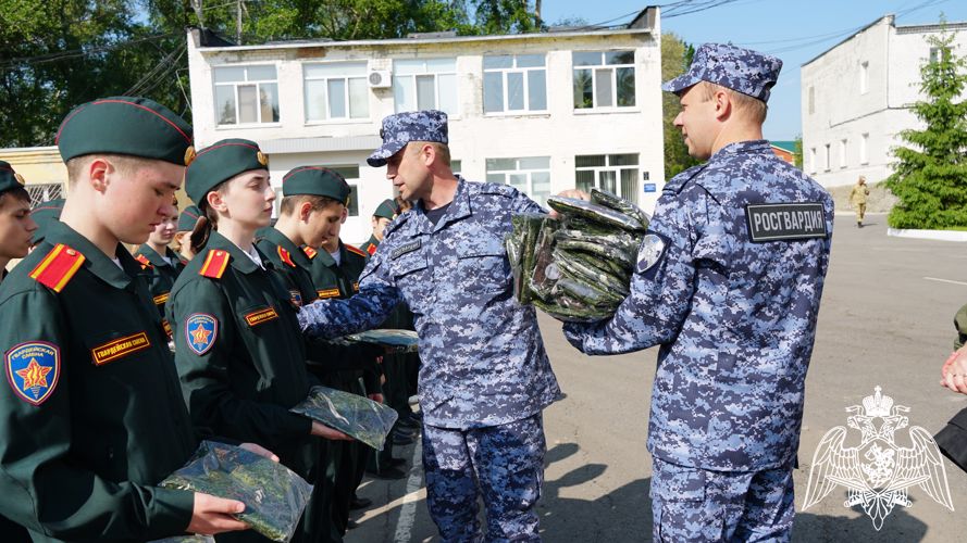 Воспитанники «Гвардейской смены» посетили музей Управления Росгвардии по Ульяновской области