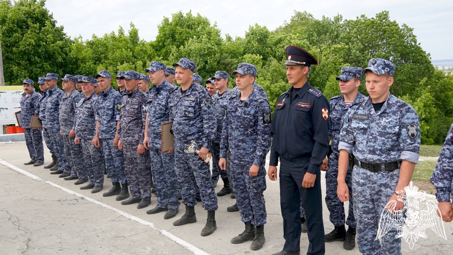 В Ульяновске определили лучших бойцов среди групп задержания вневедомственной охраны 