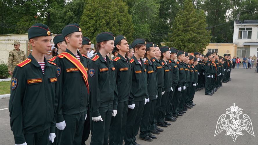 Ульяновские воспитанники «Гвардейской смены» приняли кадетскую клятву
