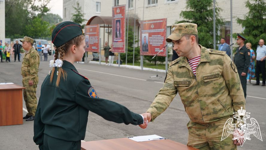 Ульяновские воспитанники «Гвардейской смены» приняли кадетскую клятву